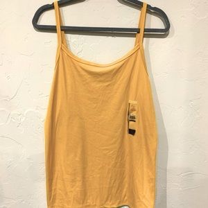 No Boundaries XX2 Fitted Tank Top Yellow